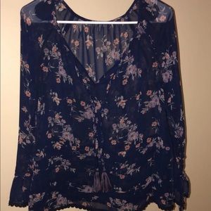 Women’s floral blouse